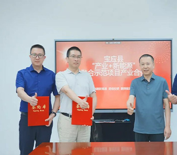 尊龙凯时与电建新能源、诺信集团联合打造“工业＋农业＋新能源”融合新模式